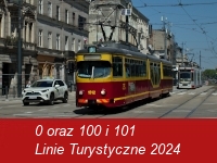 0 oraz 100 i 101 - Linie Turystyczne 2024